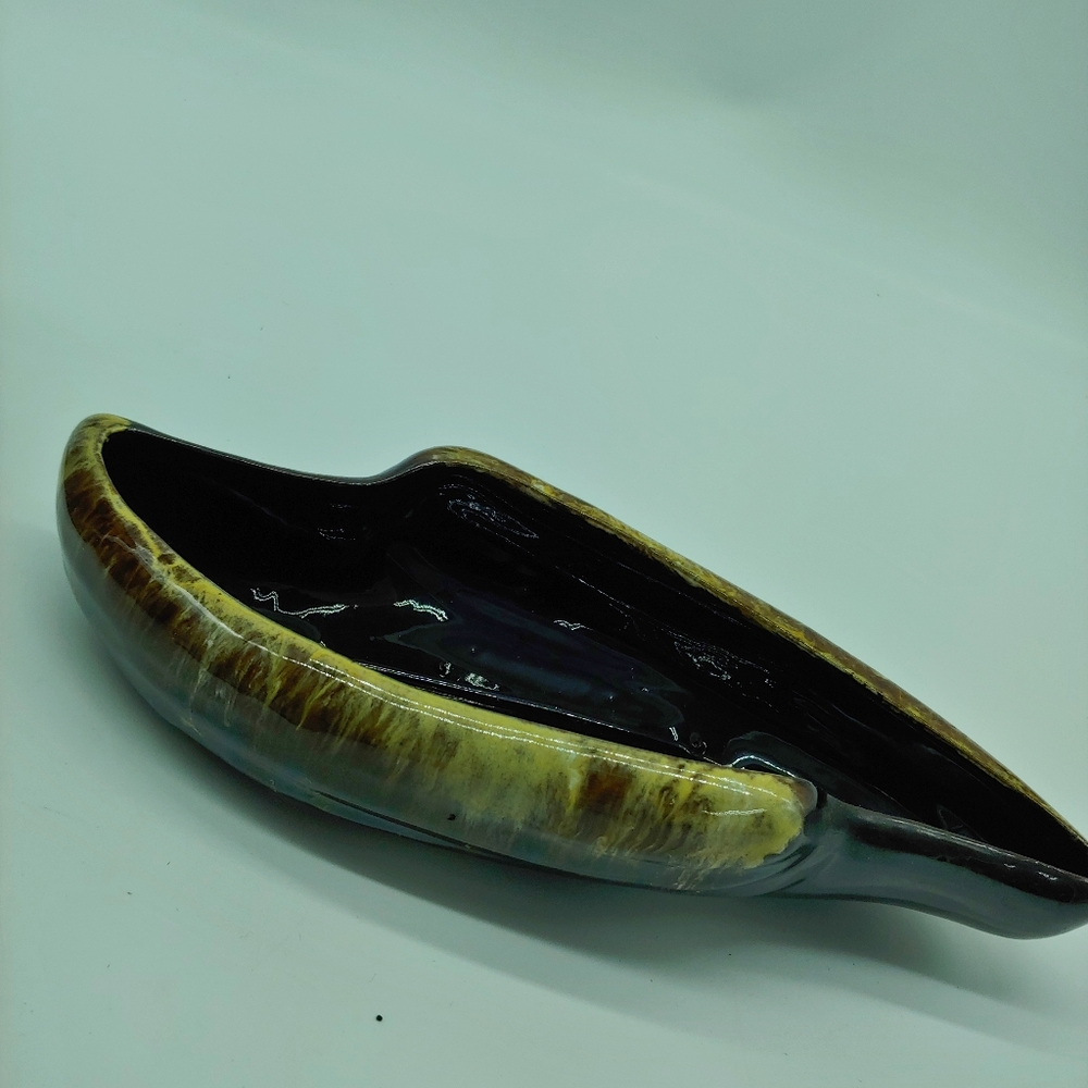Vintage rare made in japan brown ivory planter